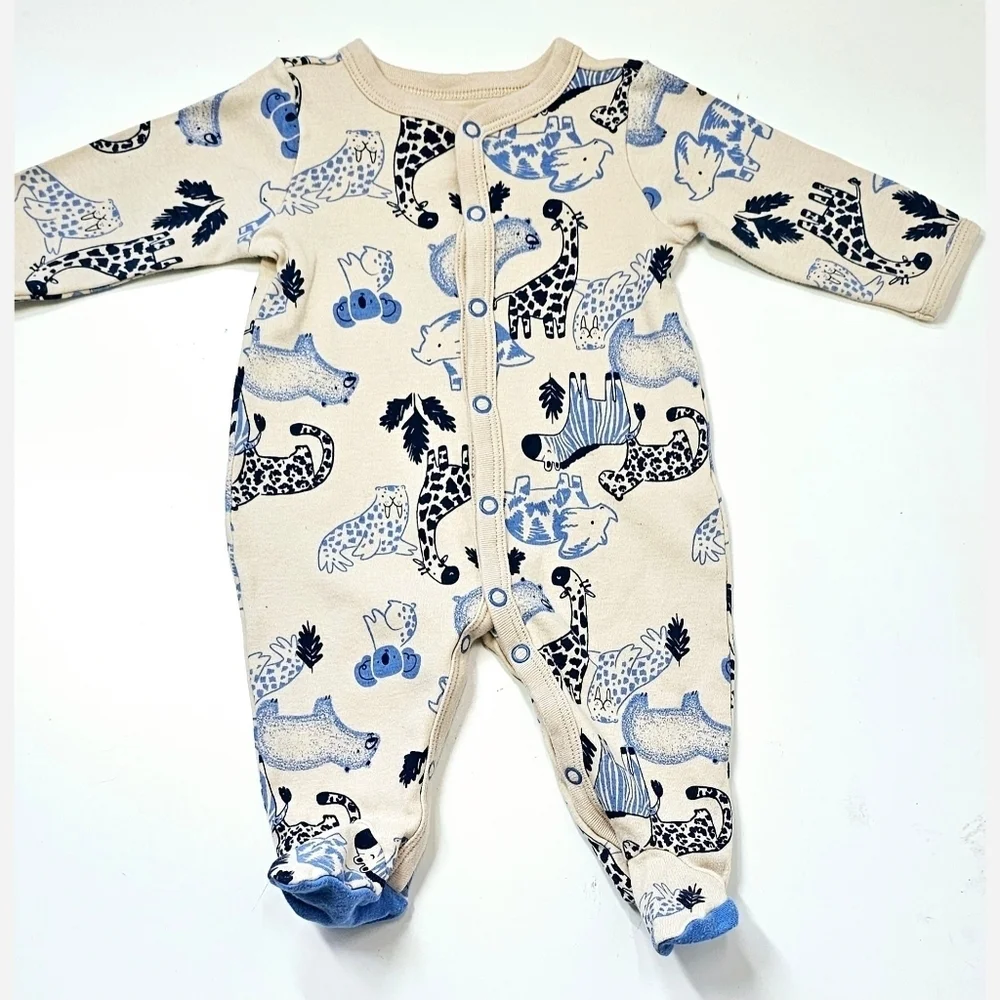 3-6M Baby Boys Hello Onesies 2pcs Set